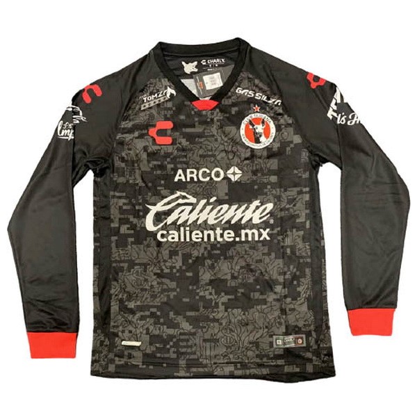 Camiseta Tijuana 1ª ML 2020/21 Negro